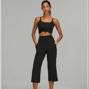 NWT Lululemon Align High-Rise Wide Leg Crop 23" Size 4